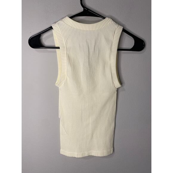 New Intimately Free People Tank Top, Creme Size Small - Picture 3 of 3